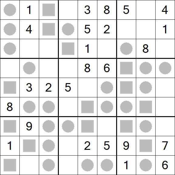 Even-Odd Sudoku - Medium