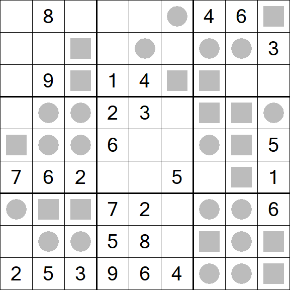 Even-Odd Sudoku - Medium