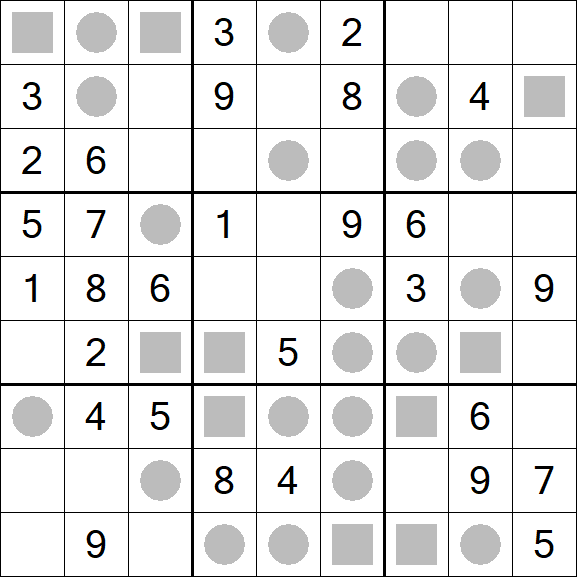 Even-Odd Sudoku - Medium