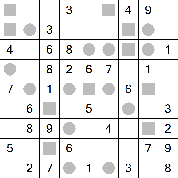 Even-Odd Sudoku - Medium