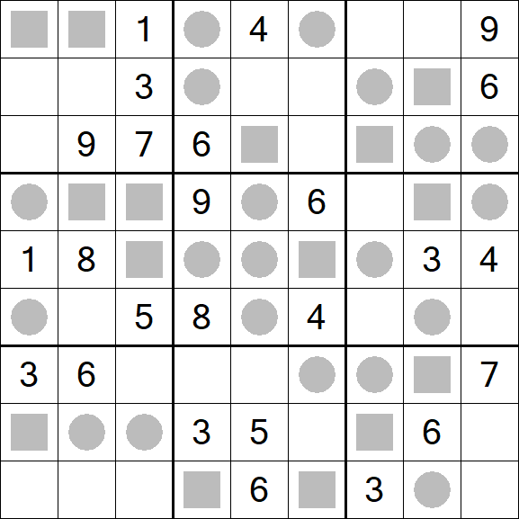 Even-Odd Sudoku - Medium