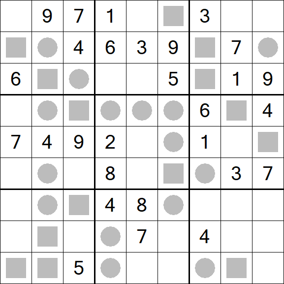 Even-Odd Sudoku - Medium