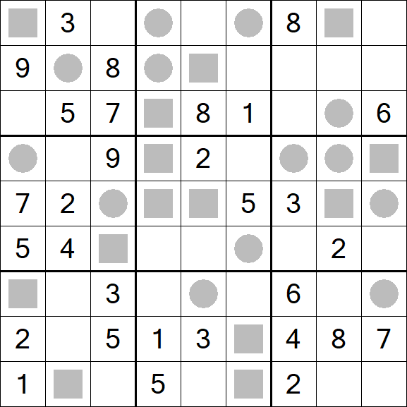 Even-Odd Sudoku - Medium