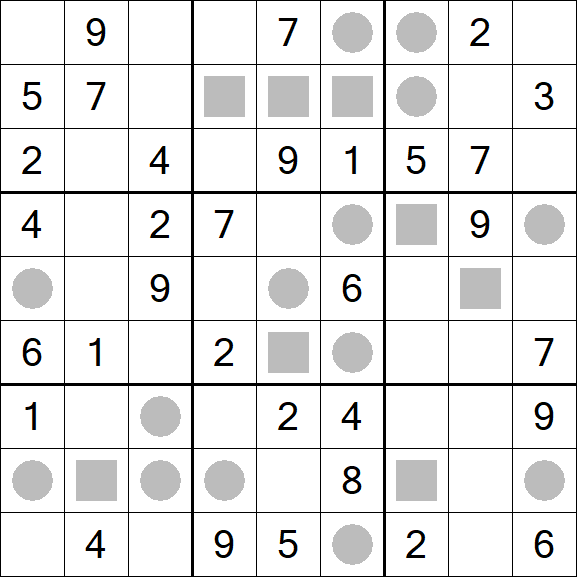 Even-Odd Sudoku - Medium