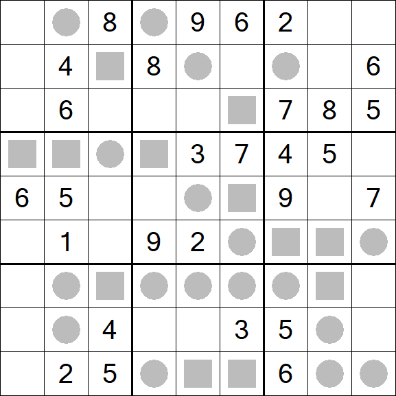 Even-Odd Sudoku - Medium