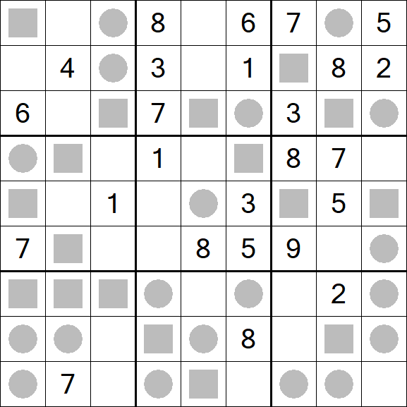 Even-Odd Sudoku - Medium