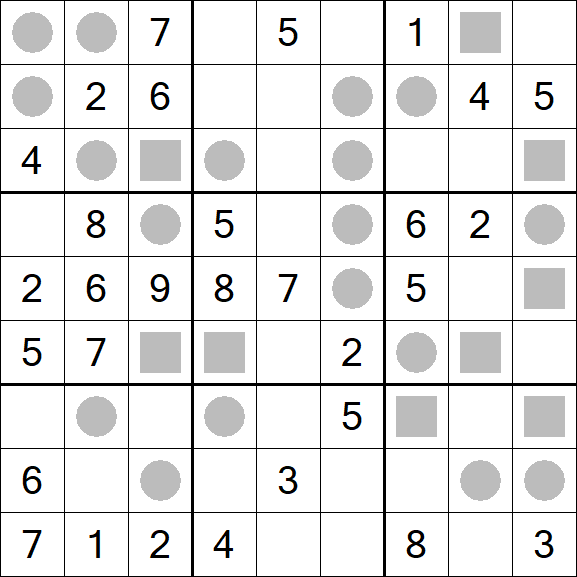 Even-Odd Sudoku - Medium