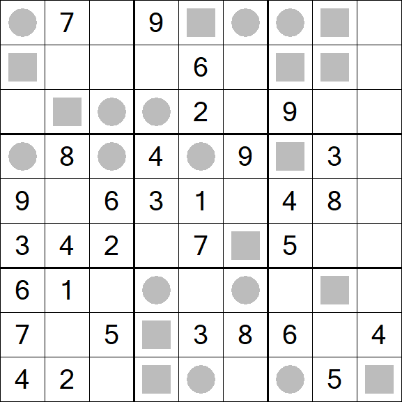 Even-Odd Sudoku - Medium