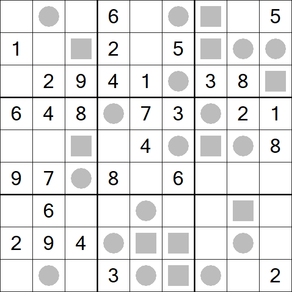 Even-Odd Sudoku - Medium