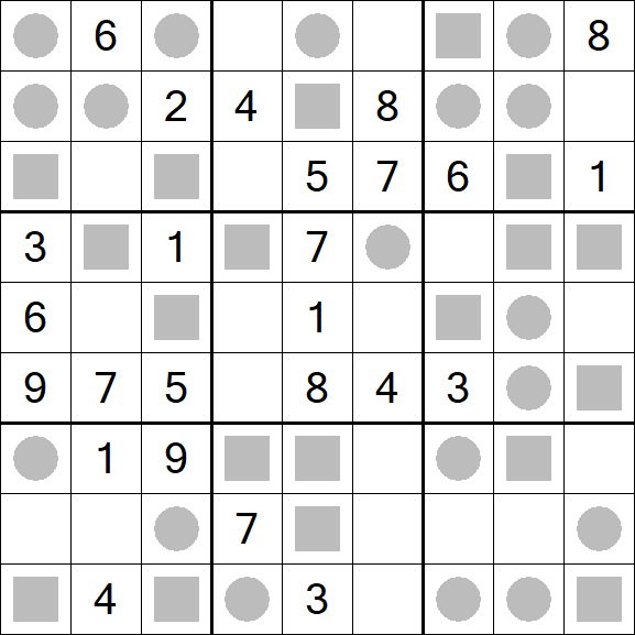 Even-Odd Sudoku - Medium