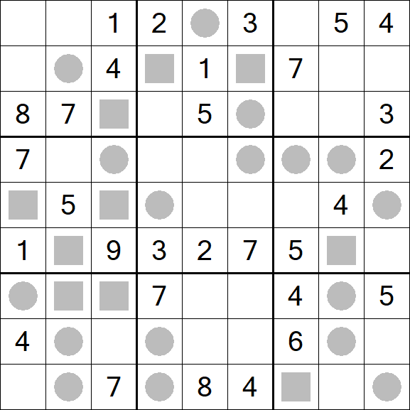 Even-Odd Sudoku - Medium