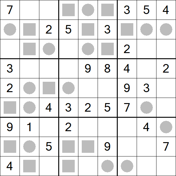 Even-Odd Sudoku - Medium