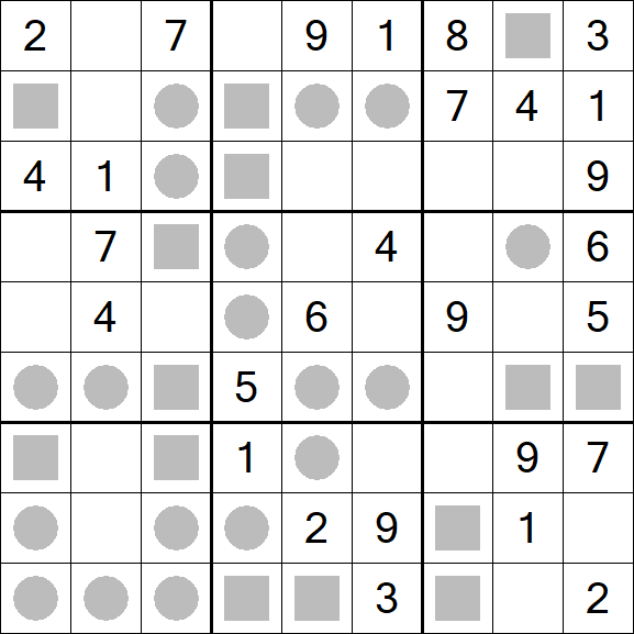 Even-Odd Sudoku - Medium