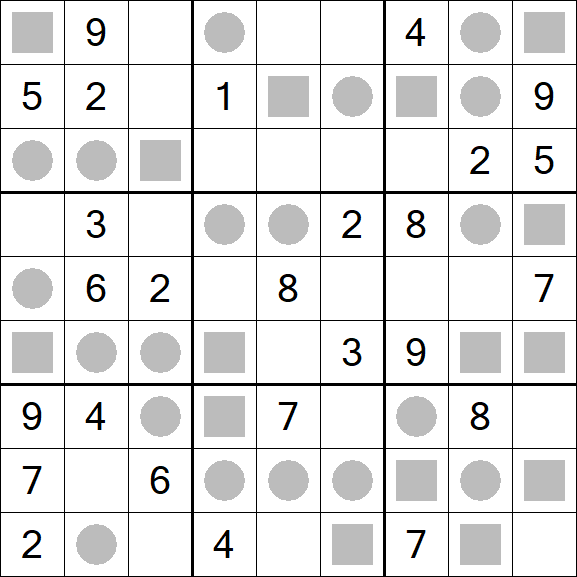 Even-Odd Sudoku - Medium