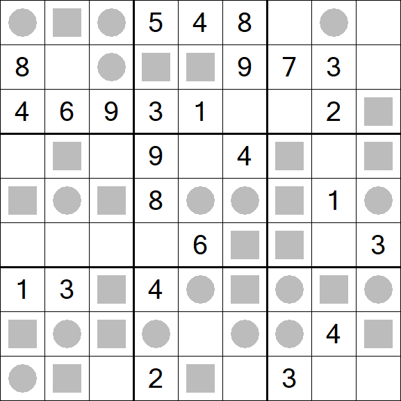 Even-Odd Sudoku - Medium