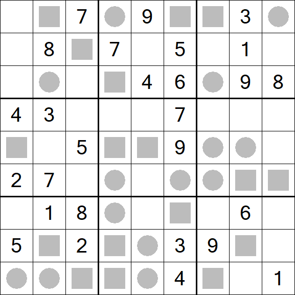 Even-Odd Sudoku - Medium