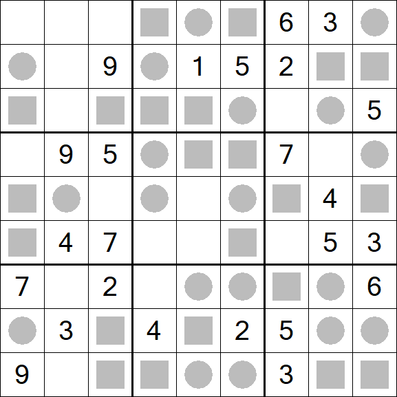 Even-Odd Sudoku - Medium