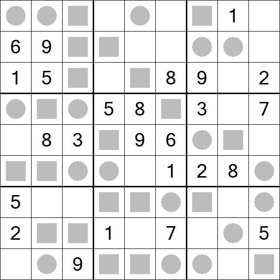 Even-Odd Sudoku - Medium