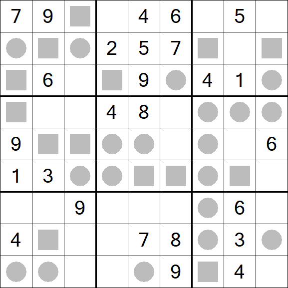 Even-Odd Sudoku - Medium