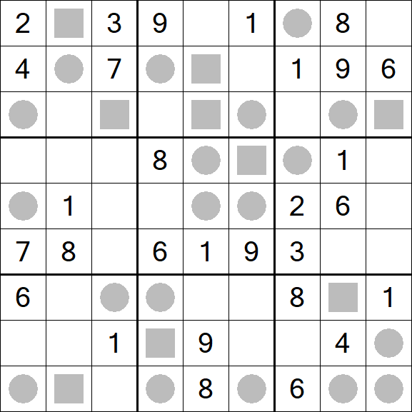 Even-Odd Sudoku - Medium