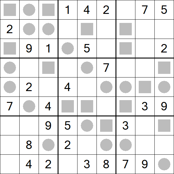 Even-Odd Sudoku - Medium