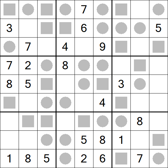 Even-Odd Sudoku - Medium