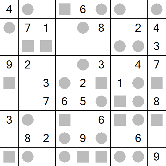Even-Odd Sudoku - Medium