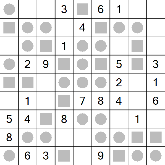 Even-Odd Sudoku - Medium