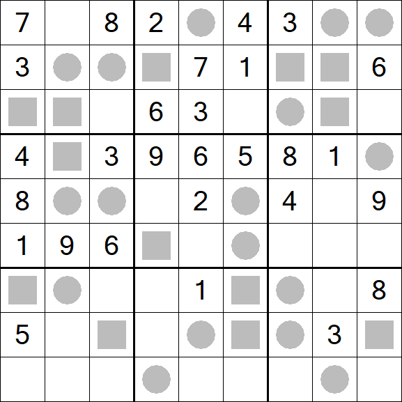 Even-Odd Sudoku - Medium