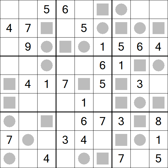 Even-Odd Sudoku - Medium