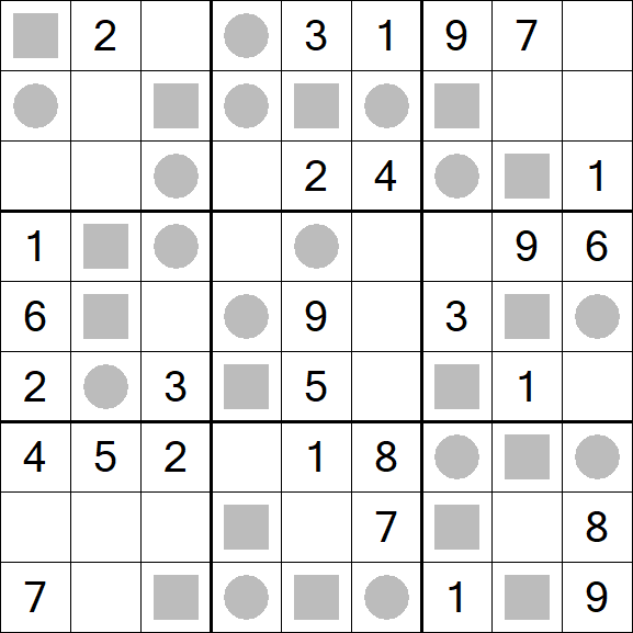 Even-Odd Sudoku - Medium