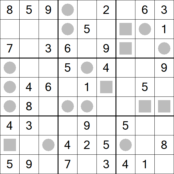 Even-Odd Sudoku - Medium