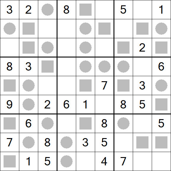 Even-Odd Sudoku - Medium