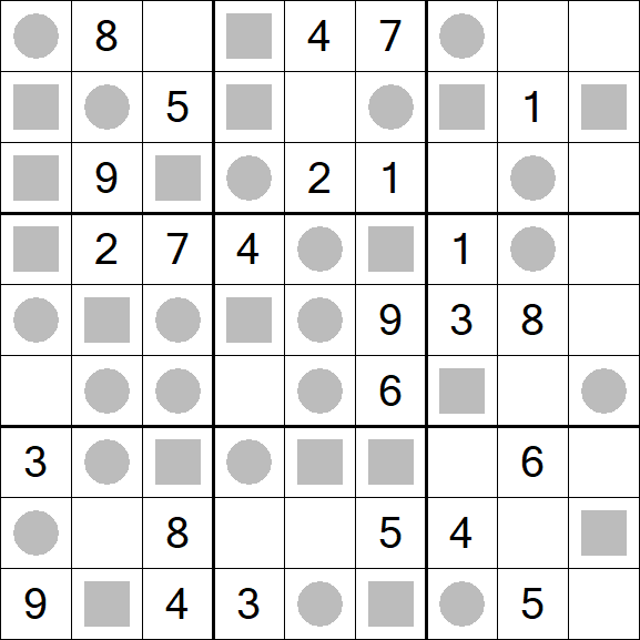 Even-Odd Sudoku - Medium