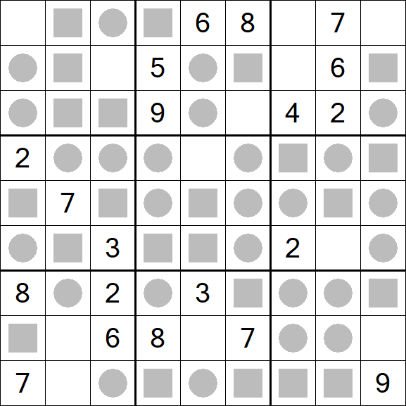 Even-Odd Sudoku - Medium