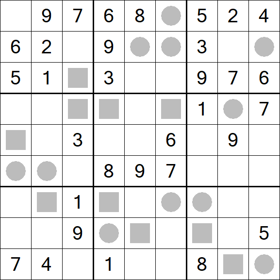 Even-Odd Sudoku - Medium