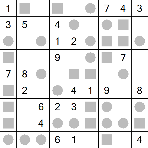 Even-Odd Sudoku - Medium