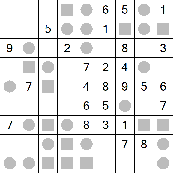 Even-Odd Sudoku - Medium