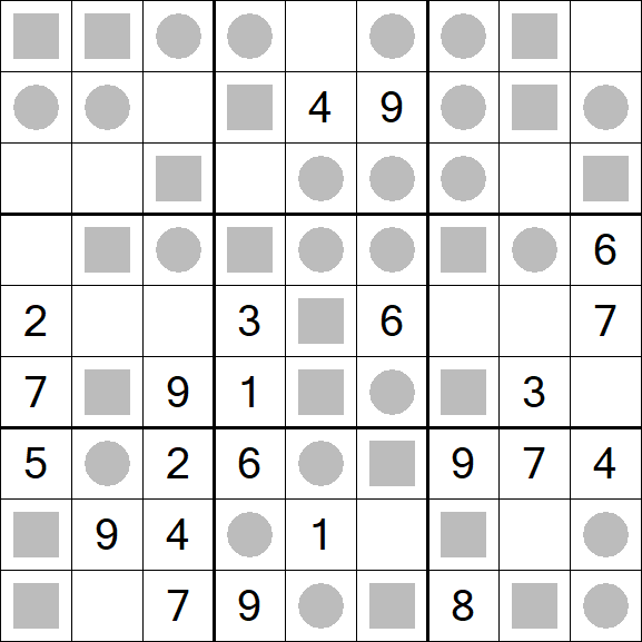 Even-Odd Sudoku - Medium