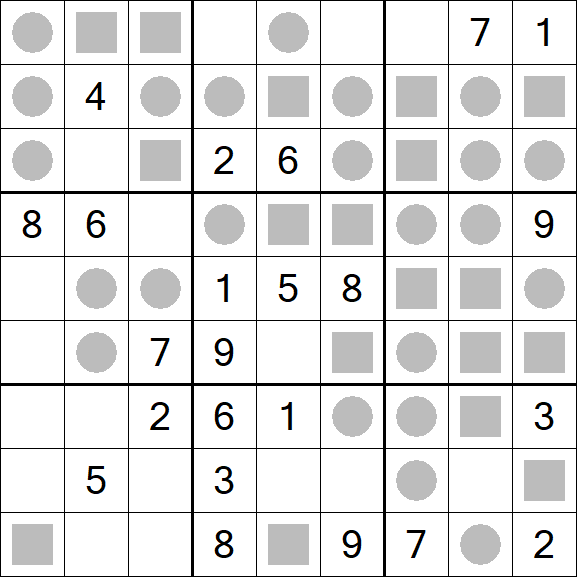 Even-Odd Sudoku - Medium