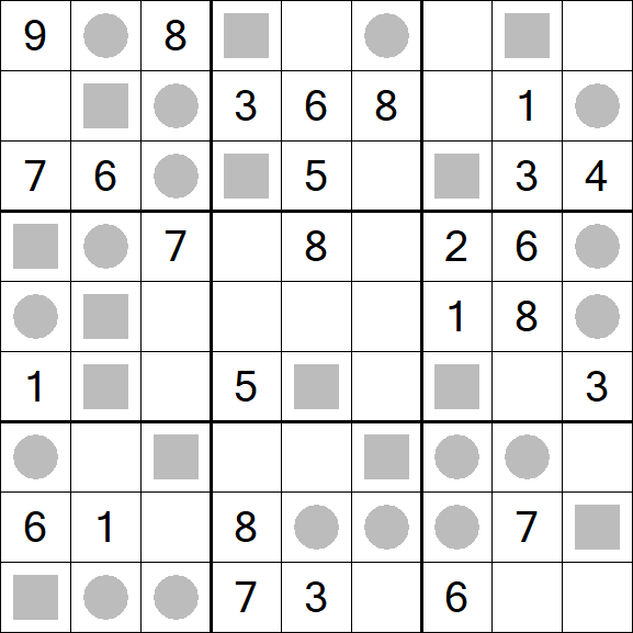 Even-Odd Sudoku - Medium