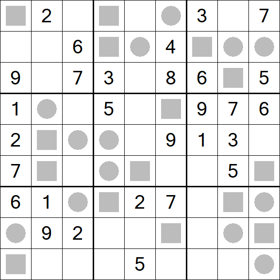 Even-Odd Sudoku - Medium