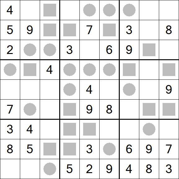 Even-Odd Sudoku - Medium