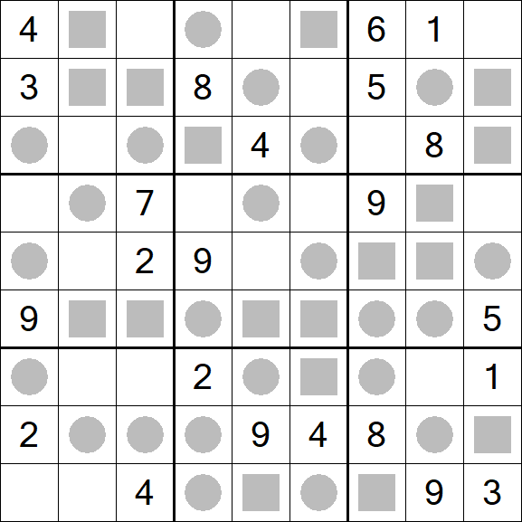 Even-Odd Sudoku - Medium