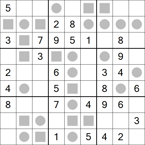 Even-Odd Sudoku - Medium
