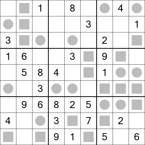 Even-Odd Sudoku - Medium