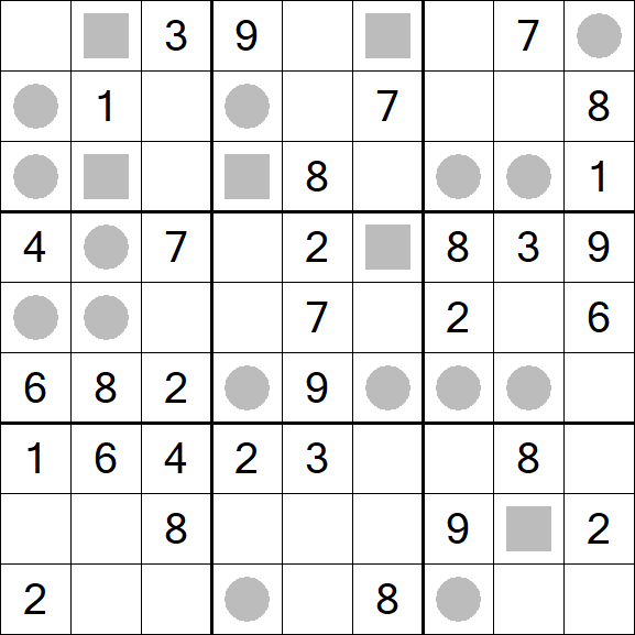 Even-Odd Sudoku - Medium