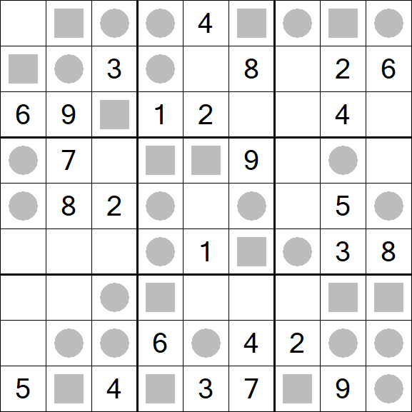 Even-Odd Sudoku - Medium