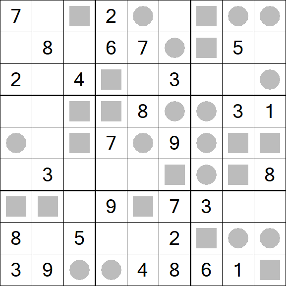 Even-Odd Sudoku - Medium
