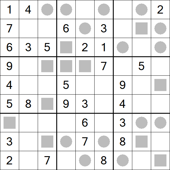 Even-Odd Sudoku - Medium